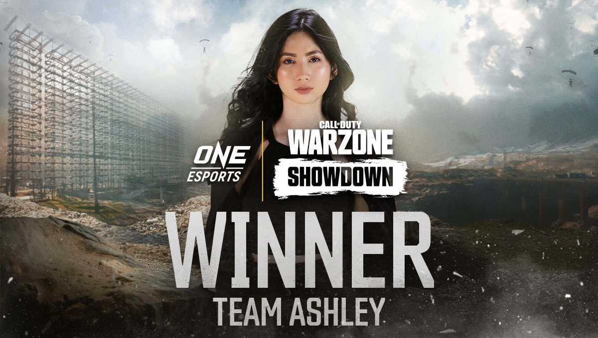 Ashley Gosiengfiao ครองตำแหน่งแชมป์ Warzone Showdown หลังจากที่ Een Mercado ถอนตัว