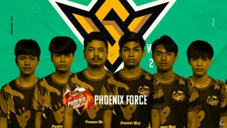Graphic of Phoenix Force in Free Fire Worlds Series 2021 Singapore