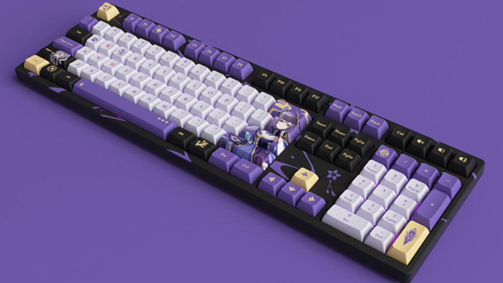 Genshin Impact S Official Keqing Keyboard Will Electrify Your Setup One Esports