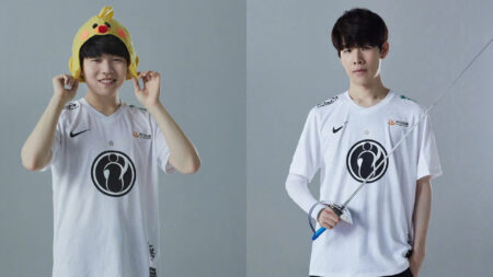 Invictus Gaming's Rookie and TheShy
