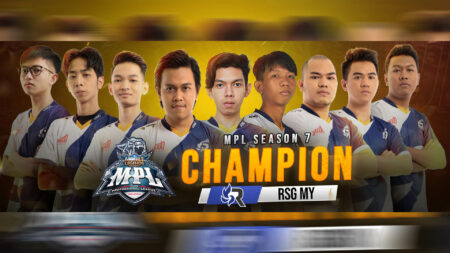 RSG MY the champions of MPL MY S7
