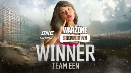 Winning photo of Een Mercado at the ONE Esports Warzone Showdown