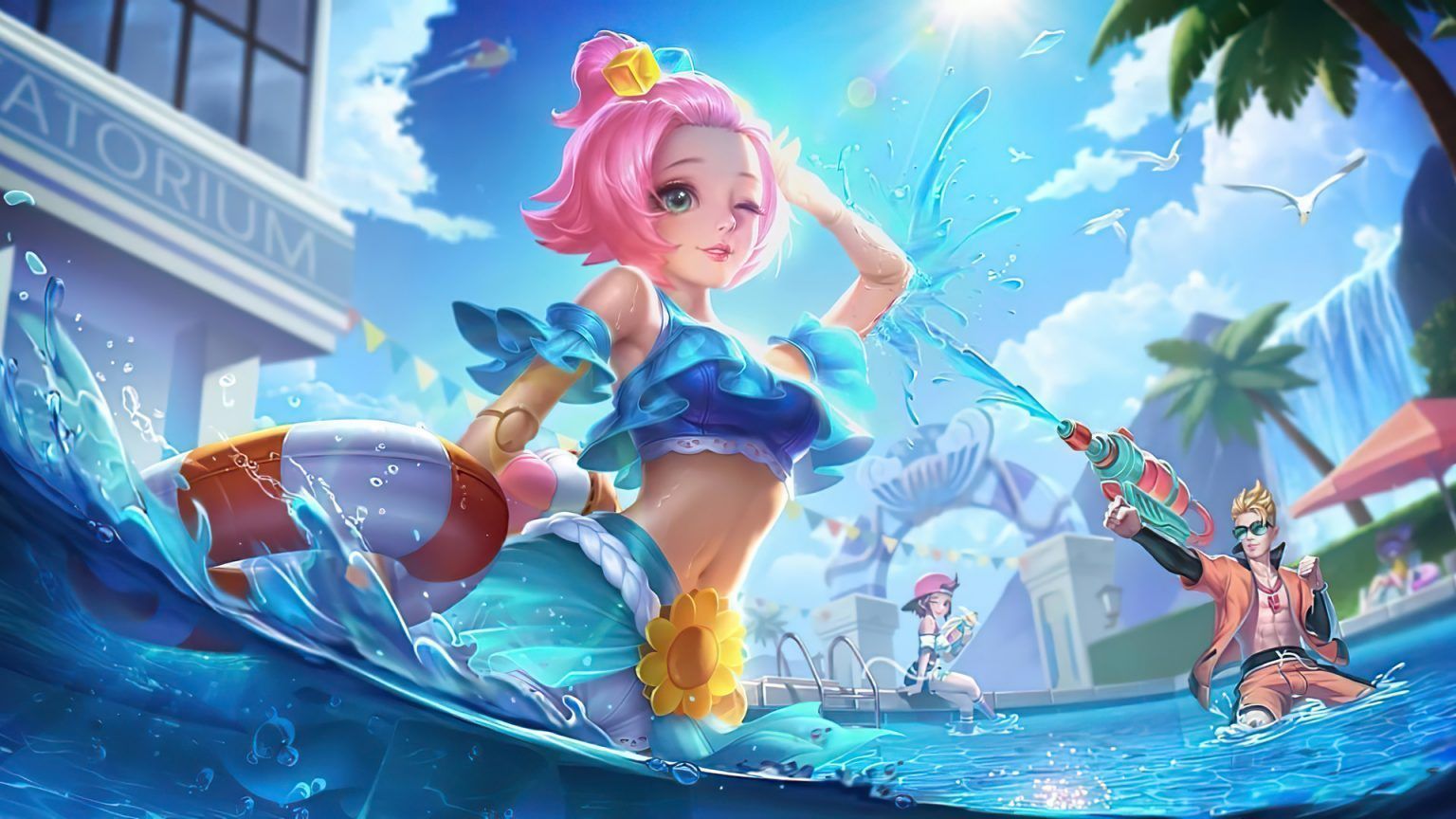 Mobile Legends Sambut Musim Panas Dengan Skin Bertema Pantai Untuk Nana Dan Angela ONE Esports